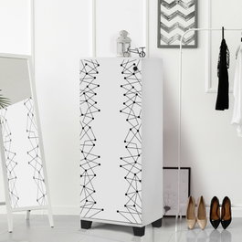 Hanah Home Filinta 801 - Blanco y negro